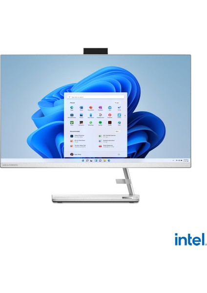 Ideacentre Aıo 3 27IAP7 Intel Core I5 12450H 16GB 512GB SSD Windows 11 Pro 27" Fhd All In One Bilgisayar F0GJ00GQTXM3