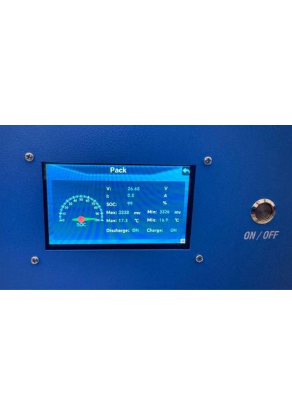 Megacell 25.6V 200AH (Bluetooth) Lifepo4 Lityum Demir Fosfat Akü(Dokunmatik Ekran) modelleri