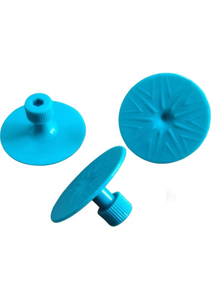 Pdr Boyasız Göçük Düzeltme Plastiği Düz Çap 41Mm Koyu Yeşil 10 Adet