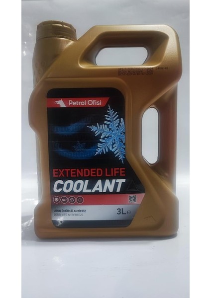 Petrol Ofisi Antifriz Extendet Life Coolant Organik 3Lt Ü.T : 2024