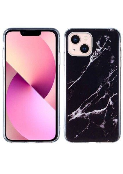 iPhone 14 Için Mermer Tpu Telefon Kılıfı (Yurt Dışından)