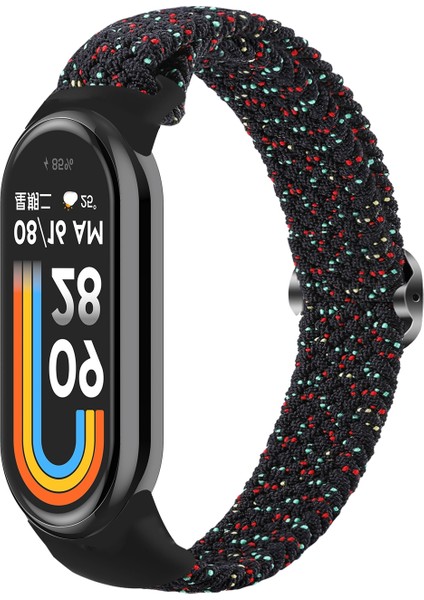Xiaomi Mi Band 8 Için Naylon Örgülü Watch Band (Yurt Dışından)