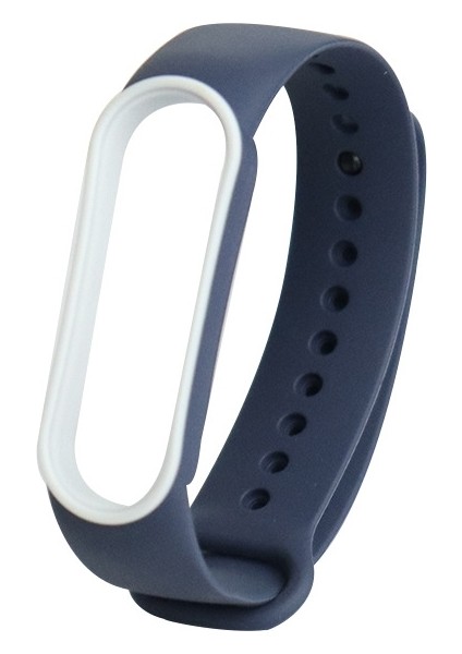 Xiaomi Mi Band 5 Için Iki Renkli Tpe Kordonlu Saat (Yurt Dışından)