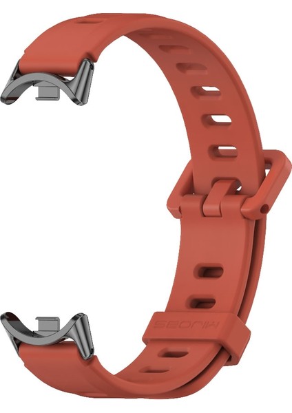 Xiaomi Mi Band 8/9/9 Nfc Için Düz Delikli Silikon Kayış (Yurt Dışından)