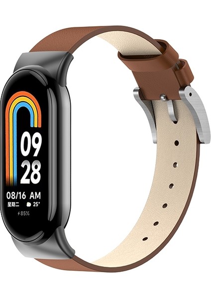 Xiaomi Mi Band 8 Için Deri Watch Band (Yurt Dışından)