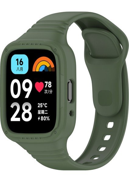 Redmi Watch 3 Active Için Silikon Watch Band (Yurt Dışından)