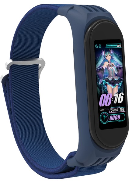 Xiaomi Mi Band Için 6/5/4/3 Dimi Kordonlu Saat (Yurt Dışından)