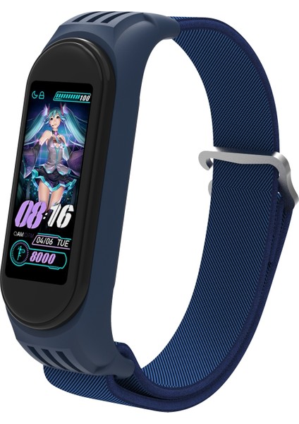Xiaomi Mi Band Için 6/5/4/3 Dimi Kordonlu Saat (Yurt Dışından)