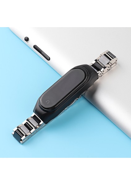 Xiaomi Mi Band 6/5 Için Seramik Kordonlu Saat (Yurt Dışından) fırsatları