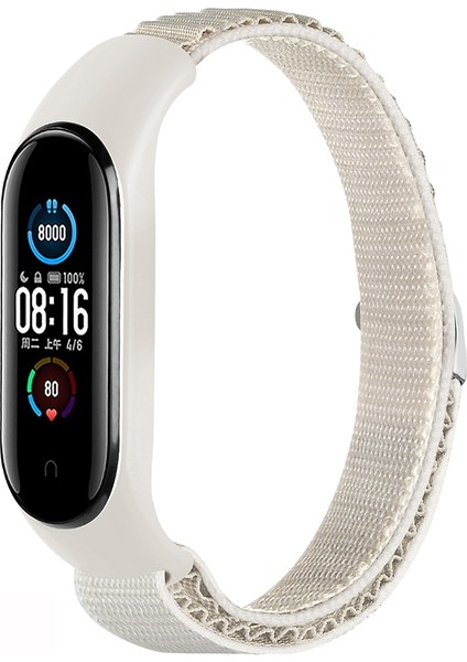 Xiaomi Mi Band Için Naylon Döngü Watch Band 3/4/5/6/7 (Yurt Dışından)