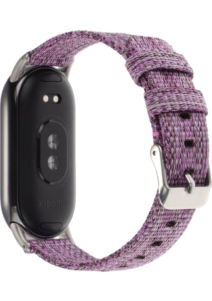 Xiaomi Mi Band 8 Için Naylon Kanvas Saat Bandı (Yurt Dışından)