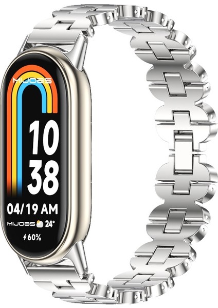 Xiaomi Mi Band 8/9/9 Nfc Için Mijobs Kemik Zinciri Kayışı (Yurt Dışından)