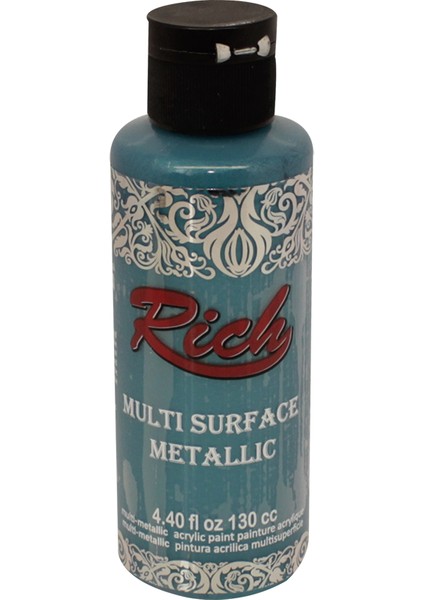 Multi Surface Metalik Boya 130 cc Turkuaz 6532