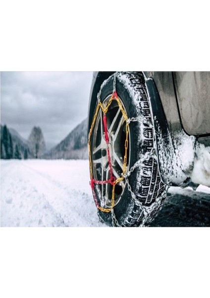 185/80/13 Lastik Ebat Uyumlu Takmatik Kar Zincir 8 Numara