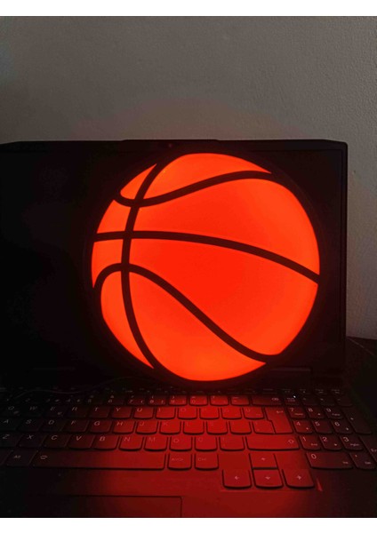 LED Işıklı Basketbol Topu