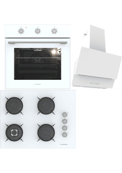 Ankastre Set (Bo O6435C W + Bh P7194C W + Argemon WW60)