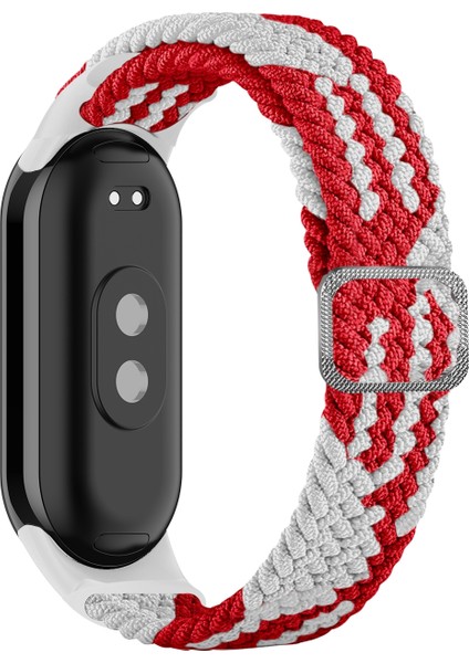 Xiaomi Mi Band 8 Için Naylon Örgülü Watch Band (Yurt Dışından)