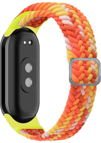 Xiaomi Mi Band 8 Için Naylon Örgülü Watch Band (Yurt Dışından)