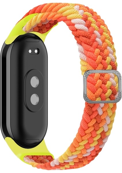 Xiaomi Mi Band 8 Için Naylon Örgülü Watch Band (Yurt Dışından)