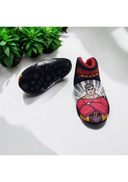 Yumuşak Kaydırmaz Taban Hot Wheels ve Brave Man Anaokulu Kreş Ev Pandufu