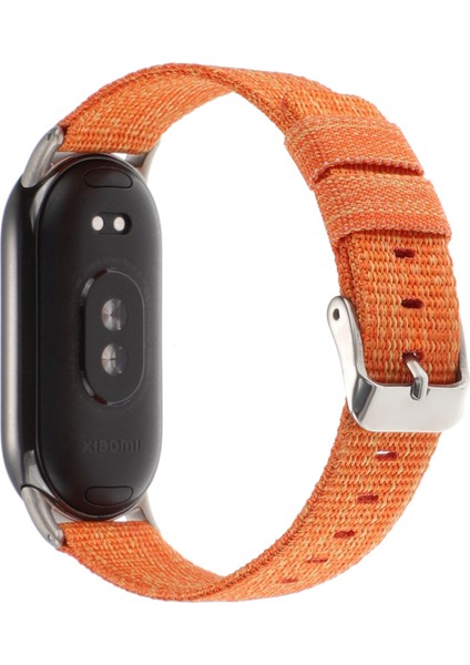 Xiaomi Mi Band 8 Için Naylon Kanvas Saat Bandı (Yurt Dışından)