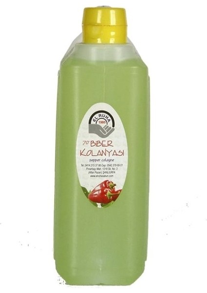 Biber (Isot) Kolonyası 70° Çanta (Bidon) 900 ml