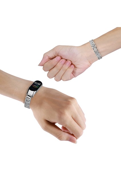 Xiaomi Mi Band 4/3 Için Metal Watch Band (Yurt Dışından) modelleri