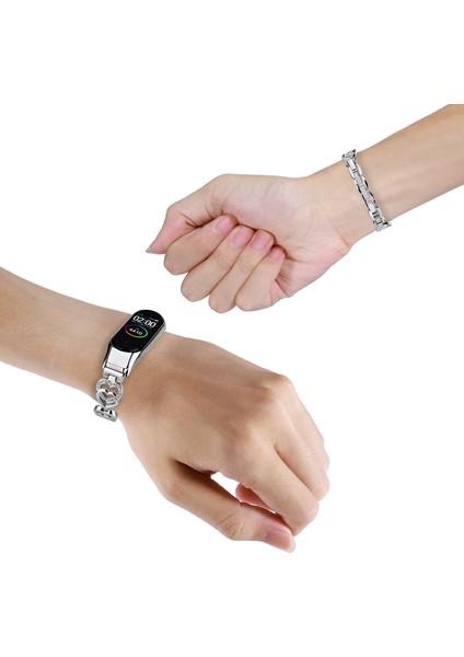 Xiaomi Mi Band 4/3 Için Metal Watch Band (Yurt Dışından) modelleri