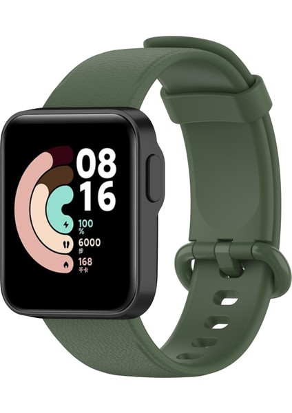 Xiaomi Mı Watch Lite / Redmi Watch Için Deri Watch Band (Yurt Dışından)