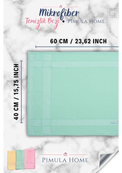 Sadece Suyla Mükemmel Mikrofiber Temizlik Bezi/ Büyük Boy 40 x 60 3'lü Paketiz/tüy Bırakmaz Mikrofiber Sihirli Bez fiyatları