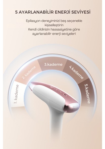 T08-2024 Ipl Lazer Epilasyon Şarjlı Kablosuz