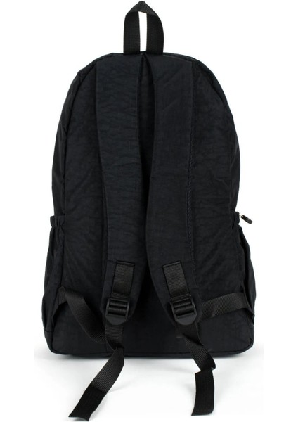 Back To School Unisex Krinkıl Su Geçirmez Kumaş Büyük Boy Çok Gözlü Okul ve Seyahat Sırt Çantası Ct