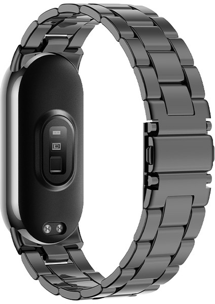 Xiaomi Mi Band 8 Için Üç Boncuklu Metal Watch Band (Yurt Dışından) fiyatları