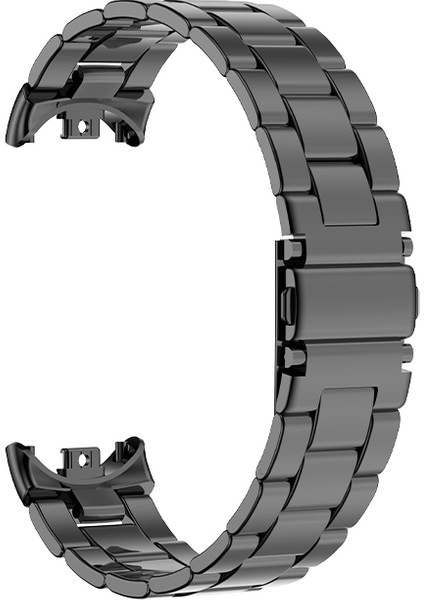 Xiaomi Mi Band 8 Için Üç Boncuklu Metal Watch Band (Yurt Dışından) fırsatları