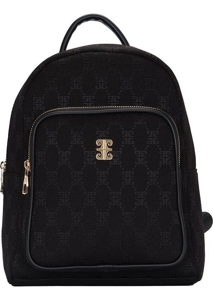 1'Li Siyah Kadın Sırt Çantası 05Po22Y1635 Orta Boy Hayır 100% Materyal Bilgisi Için Iç Etiketi Kont fiyatları