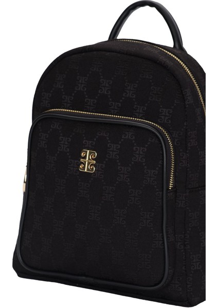 1'Li Siyah Kadın Sırt Çantası 05Po22Y1635 Orta Boy Hayır 100% Materyal Bilgisi Için Iç Etiketi Kont indirimleri