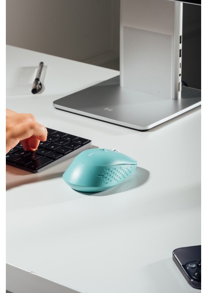SM-BT09 USB Yeşil 2in1 Bluetooth ve 2.4ghz Kablosuz Mouse