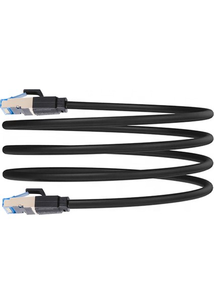 Cat7 5 Metre F/ftp 10G 600 Mhz 28 Awg Bc Emi Folyo Kaplamalı Profesyonel Ftp Network Ethernet Lan Kablosu 5m