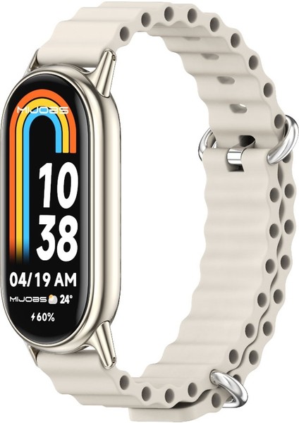 Xiaomi Mi Band 8/9/9 Nfc Için Deniz Silikon Kayışı (Yurt Dışından)
