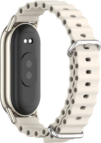 Xiaomi Mi Band 8/9/9 Nfc Için Deniz Silikon Kayışı (Yurt Dışından)