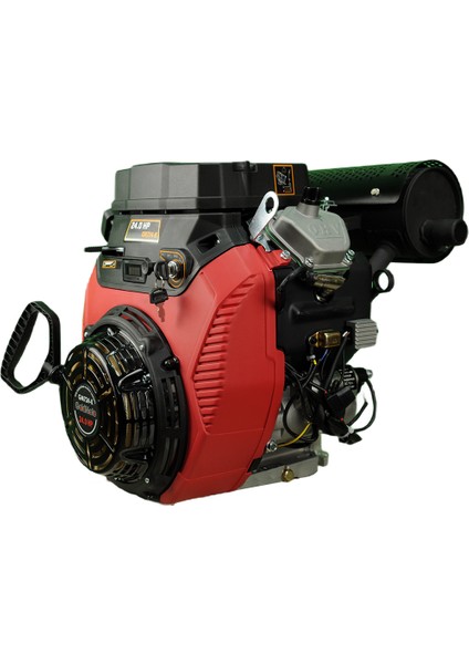 GM724-K 24HP Kamalı Benzinli Motor