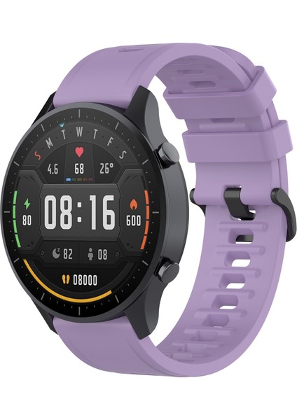 Xiaomi Izle Rengi Için 22MM Silikon Kordonlu Saat (Yurt Dışından)