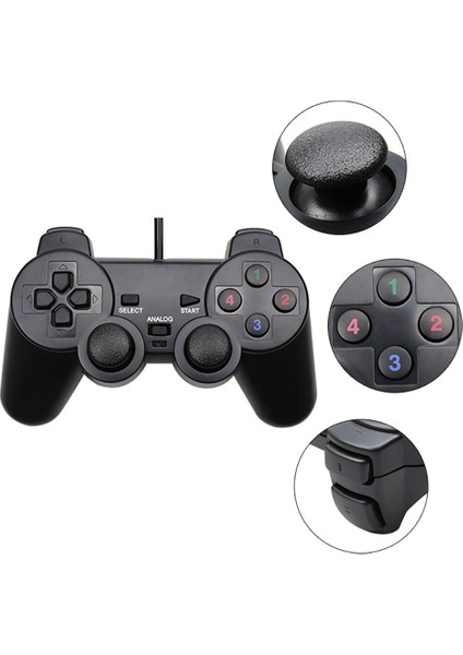 Tntech Tnt-G2 Pc Titreşimli Gamepad Oyun Kolu