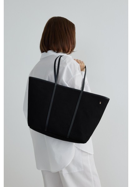 Siyah Archi Maxi Bag