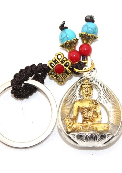 Feng Shui Bereket Şans Mutluluk Buda Budha Mistik Düğüm Feng Sui Anahtarlık