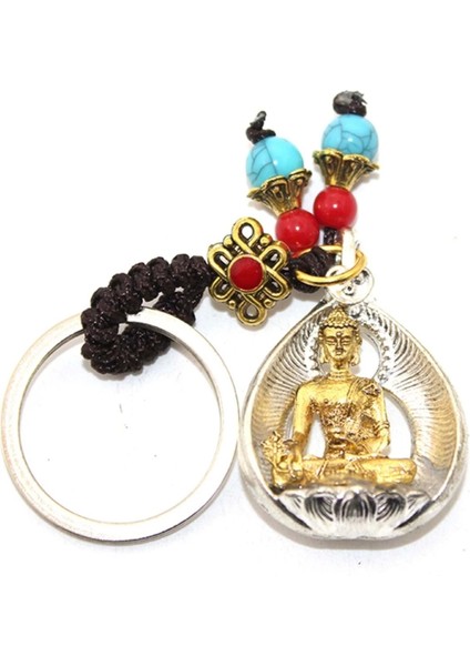 Feng Shui Bereket Şans Mutluluk Buda Budha Mistik Düğüm Feng Sui Anahtarlık