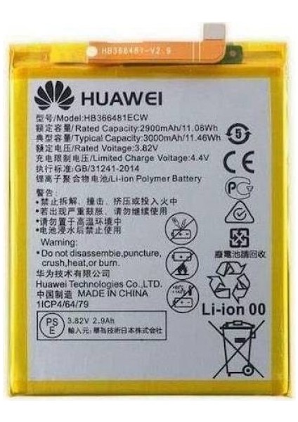 Always Teknoloji Huawei Honor 7c Batarya HB366481ECW 3000 mAh