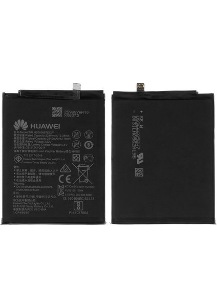 Always Teknoloji Huawei Mate 10 Lite RNE-L01 Batarya HB356687ECW 3340 mAh