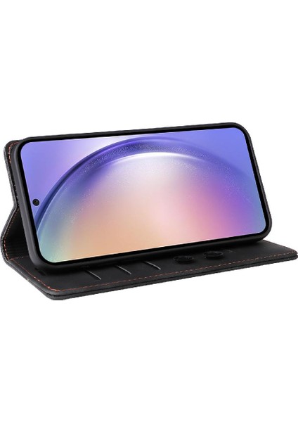 Samsung Galaxy A54 5g Için Flip Case Basit Iş Cüzdan Kapak Çevirin (Yurt Dışından) modelleri