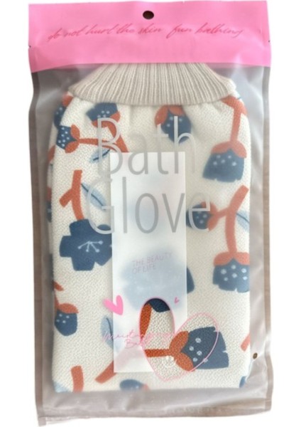 2 Fonksiyonlu Peeling Banyo Vücut Masaj Eldiveni Banyo Duş Eldiveni | Eldiven Banyo Lif ve Kese Masaj Eldiven